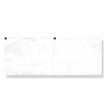 Gima pacco di carta termica per ECG compatibile con Nihon Kohden GEM 9010 9020 9022 110x140 mm griglia bianca 143 fogli con indicatori