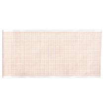 Gima rotolo per elettrocardiografo compatibile con Cardipia 400 406RS 110 mm x 30 m griglia arancione