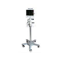 Gima carrello con due cestelli per monitor BM3 BM5 BM7 con altezza e angolazione regolabili grigio