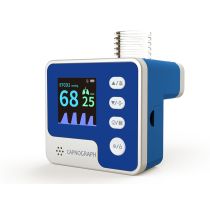 Gima Capno Cube capnografo per adulti e pediatrico con schermo LCD a colori 1,3" autonomia 4 ore