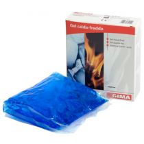 Gima gel termico caldo-freddo riutilizzabile per terapia del calore e del freddo 14x28 cm