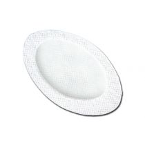 Gima medicazione oculare sterile adesiva traspirante 6,5 x 9,5 cm confezione da 10 pezzi