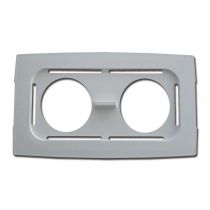 Gima supporto per bicchieri 2 x 250 ml o 2 x 600 ml per pulitrice a ultrasuoni Branson 3510 plastica