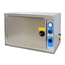 Gima Titanox sterilizzatrice a secco termoventilata 60 litri in acciaio inox con ripiani regolabili