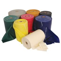 Banda Elastico per Esercizi senza Lattice Identités 5,5 m – Fascia Elastica per Riabilitazione, Ginnastica Dolce e Allenamento Muscolare – 5 Resistenze