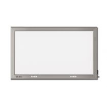 Gima negativoscopio ultrapiatto a LED da tavolo 41x72 cm con cornice in alluminio anodizzato regolabile