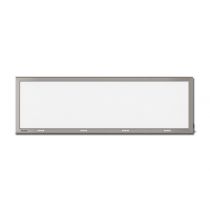 Gima negativoscopio ultrapiatto a LED con tecnologia LCD 41 x 145 cm cornice alluminio anodizzato