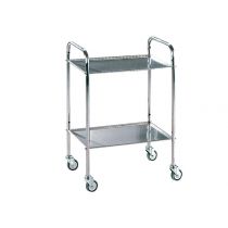 Gima carrello in acciaio inox con ruote da 80 mm portata massima 60 kg produzione italiana