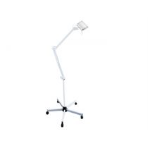 Lampada Hyridia A 7 Led Con Braccio A Pantografo - Su Carrello