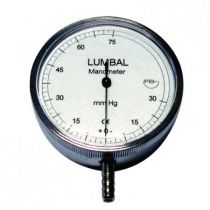 Manometro di Claude - Misurazione Pressione Fluida - Plastica Cromata