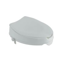 Demarta Virginio Ascot rialzo per WC con coperchio in PVC lavabile altezza 15 cm portata 130 kg