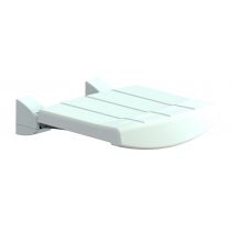 Sedile Doccia Ribaltabile Morbido in XL Extralight® Bianco