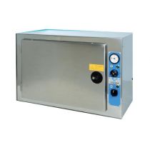 Gima Titanox sterilizzatrice a secco termoventilata 120 litri acciaio inox con ripiani regolabili
