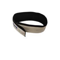Cintura Contenimento Letto con Fibbie in Cotone Nero
