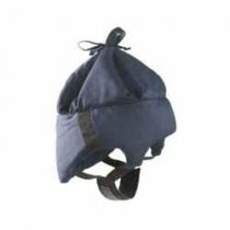 Caschetto Salva Capo - Imbottitura Silicone - Cotone Blu