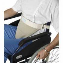 Imbragatura Antiscivolo in Cotone per Carrozzella - Crema/Blu