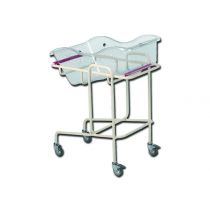 Culla Neonati Ospedaliera con Carrello - Sicura e Manovrabile