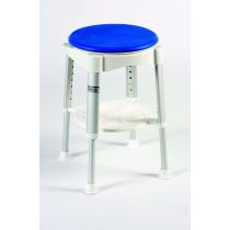 Sgabello Girevole Santorini - Altezza Regolabile - Blu