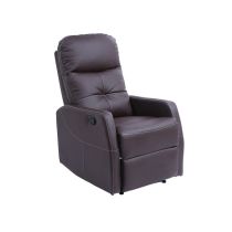 Poltrona Relax Mercato Elegante e Confortevole con Schienale Reclinabile e Poggiagambe
