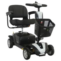 Scooter Elettrico 4 Ruote Traveler Plus per Anziani e Persone con Mobilità Ridotta, Comfort, Sospensioni Anteriori e Posteriori, Sedile Girevole 360° e Batteria 12V 20 Ah
