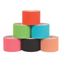 Gima nastro kinesiologico in cotone ed elastan 5 m x 5 cm resistente all’acqua ultra adesivo