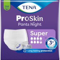 Mutandine assorbenti per incontinenza Tena Pants Night Super 