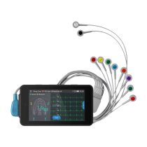 Gima PCECG-500 Elettrocardiografo Portatile 12 Derivazioni Schermo Touch 446" Wi-Fi Batteria Lunga Durata