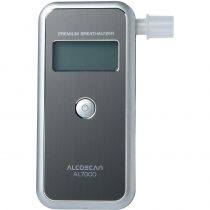 AL-7000 Etilometro Digitale Portatile Professionale con Sensore a Semiconduttore Sostituibile - Kit con Valigia Rigida e Boccagli - Precisione Certificata CE e DOT