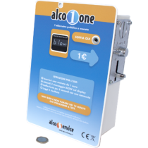 ALCO-ONE COIN - Etilometro digitale a moneta per locali pubblici