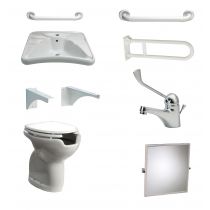 Set Bagno Disabili a Norma - Versione Standard - Completo