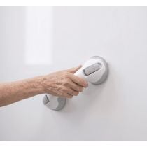 Maniglione di Sostegno per Doccia e Vasca da 29 cm con Ventose Extra Forti – Maniglia di Sicurezza Universale senza Fori per Bagno e WC – Supporto Antiscivolo Portatile da Viaggio