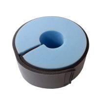 Bmedica rullo antidecubito per tallone con chiusura in velcro poliuretano diametro 21 cm