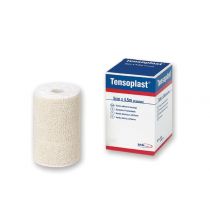  Benda Elastica Adesiva Tensoplast con Bordi Morbidi e Massa Adesiva Porosa - 4,5 M X 5 Cm