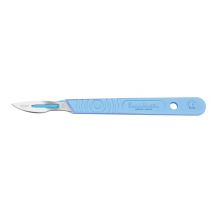 Bisturi Swann-Morton Manico in Plastica e Lama Inox N.23 - Sterile - Confezione da 10 Pezzi