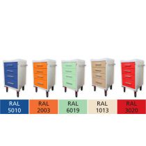 Carrello Ospedaliero Utility - Robusto Ed Elegante - Colore a Scelta