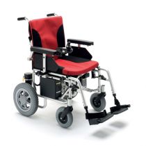 K-Basic - Carrozzina Elettrica Pieghevole in Alluminio - Rossa