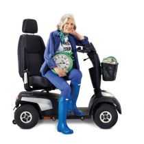 Scooter elettrico a 4 ruote potente e robusto 4W 10 km/h - Comet Alpine Plus