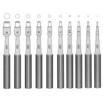 Gima curette per biopsia punch con lama in acciaio inox Ø 3 mm e manico in plastica sterile