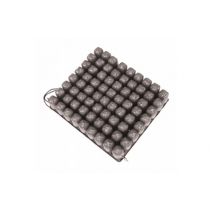Cuscino Antidecubito a Bolle D'Aria 6 cm in PVC e Gomma, 2 Valvole