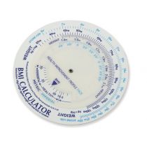 Disco Calcolatore Imc - Indice Massa Corporea - Confezione da 10 Pezzi