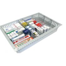 Divisorio per cassetti ISO per la conservazione di materiale sanitario