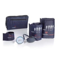 Sfigmomanometro Aneroide Palmare - Kit con 3 Bracciali