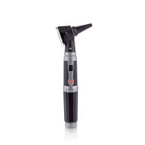 Dimed otoscopio tascabile a fibre ottiche con luce allo Xenon XHL, plastica e metallo, nero, con 8 speculi