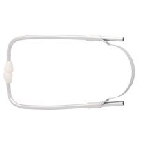 Logiko archetto con olive rigide in metallo e plastica bianco per utilizzo medico