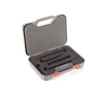 Easyred astuccio per laringoscopio per lame Miller con luce convenzionale in plastica grigia