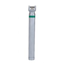 Easyred manico piccolo per laringoscopio a fibre ottiche Ø 18 mm in ottone cromato satinato