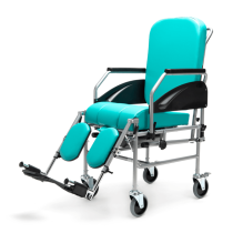 Sedia Manuale Con Schienale Anatomico E Ruote Piroettanti 4" KSP