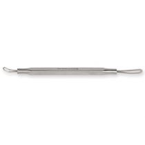 Escavatore inox ad anelli per strizzare punti neri - 11 Cm
