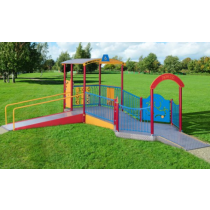 Gioco Inclusivo per Bambini Disabili con Pannelli Sensoriali