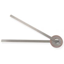 Goniometro 360° in Acciaio Inox - 35 cm